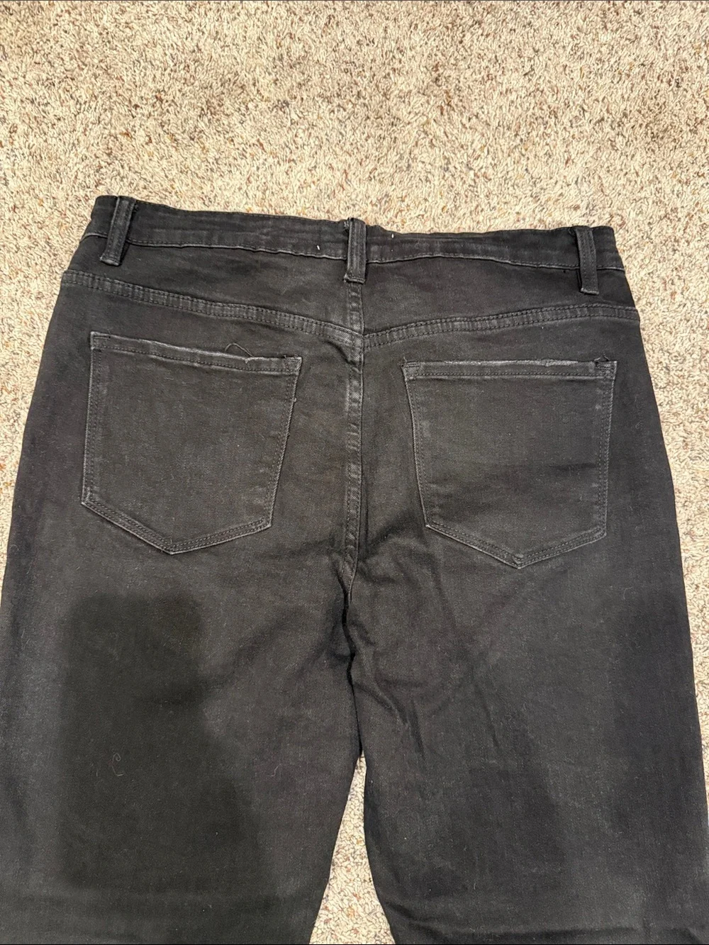 VERVET Black Button-Fly High Rise Jeans - Picture 8 of 8